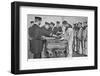 Pay Day on Naval Ship-null-Framed Photographic Print