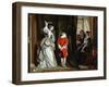 Pay for Peeping, 1872-John Callcott Horsley-Framed Giclee Print