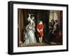 Pay for Peeping, 1872-John Callcott Horsley-Framed Giclee Print