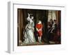 Pay for Peeping, 1872-John Callcott Horsley-Framed Giclee Print