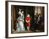 Pay for Peeping, 1872-John Callcott Horsley-Framed Giclee Print