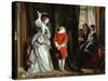 Pay for Peeping, 1872-John Callcott Horsley-Stretched Canvas