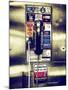 Pay Phone in Grand Central Terminal - Manhattan - New York City - United States-Philippe Hugonnard-Mounted Photographic Print