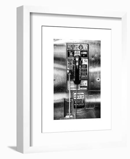 Pay Phone in Grand Central Terminal - Manhattan - New York City - United States-Philippe Hugonnard-Framed Art Print