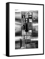 Pay Phone in Grand Central Terminal - Manhattan - New York City - United States-Philippe Hugonnard-Framed Stretched Canvas