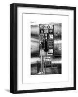 Pay Phone in Grand Central Terminal - Manhattan - New York City - United States-Philippe Hugonnard-Framed Art Print