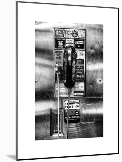 Pay Phone in Grand Central Terminal - Manhattan - New York City - United States-Philippe Hugonnard-Mounted Art Print