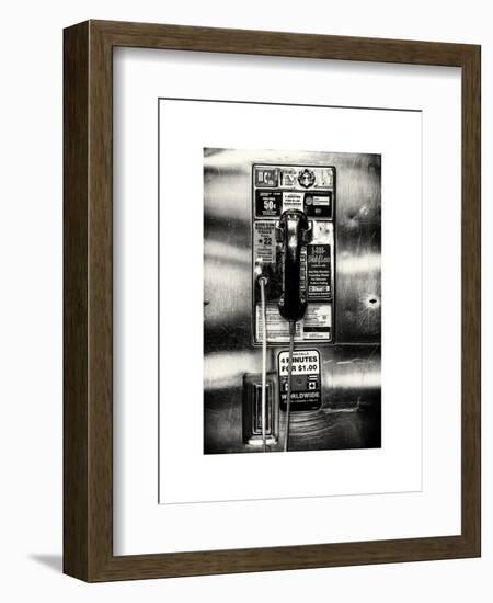 Pay Phone in Grand Central Terminal - Manhattan - New York City - United States-Philippe Hugonnard-Framed Art Print