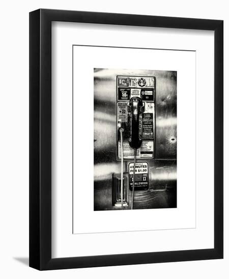 Pay Phone in Grand Central Terminal - Manhattan - New York City - United States-Philippe Hugonnard-Framed Art Print