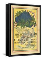 Pay Your Bills For the Defence Of France-null-Framed Stretched Canvas