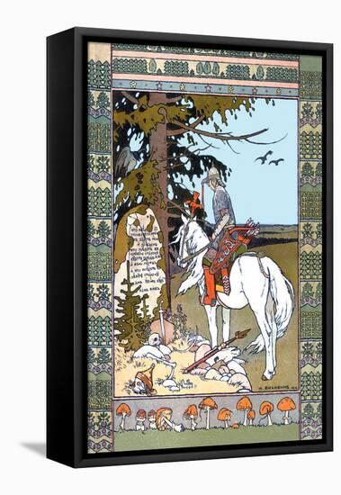 Pay Your Respects-Ivan Bilibin-Framed Stretched Canvas