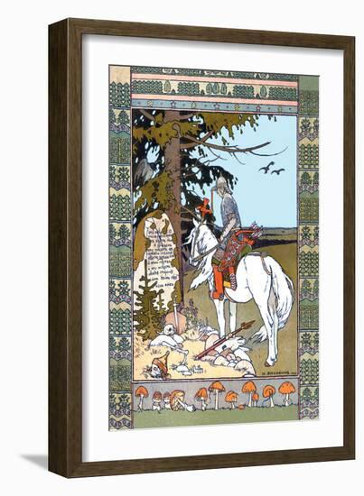 Pay Your Respects-Ivan Bilibin-Framed Art Print