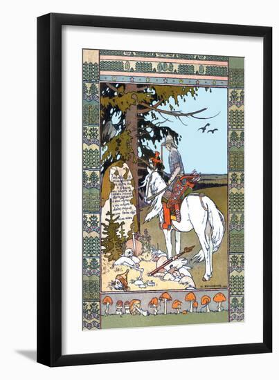 Pay Your Respects-Ivan Bilibin-Framed Art Print