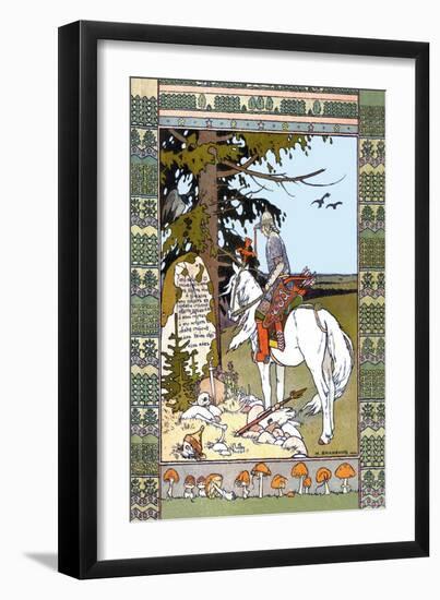 Pay Your Respects-Ivan Bilibin-Framed Art Print