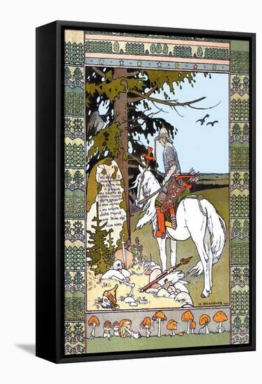 Pay Your Respects-Ivan Bilibin-Framed Stretched Canvas