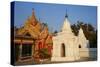 Paya Kyaung Shwenandaw Temple and Monastery, Mandalay, Myanmar (Burma), Asia-Tuul-Stretched Canvas