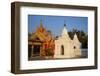 Paya Kyaung Shwenandaw Temple and Monastery, Mandalay, Myanmar (Burma), Asia-Tuul-Framed Photographic Print