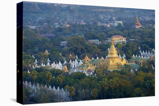 Paya Sandamuni, Temple and Monastery, Mandalay, Myanmar (Burma), Asia-Tuul-Stretched Canvas