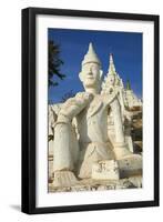 Paya Settawya Temple, Mingun, Sagaing, Myanmar (Burma), Asia-Tuul-Framed Photographic Print