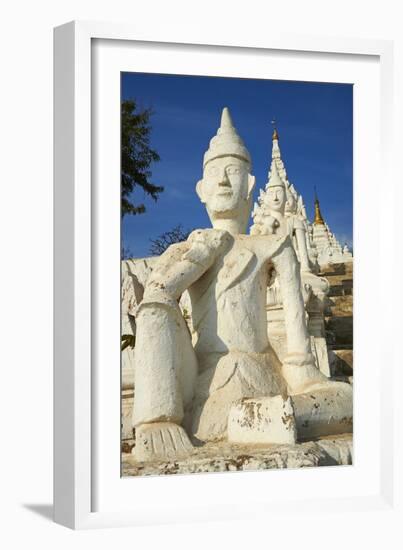 Paya Settawya Temple, Mingun, Sagaing, Myanmar (Burma), Asia-Tuul-Framed Photographic Print