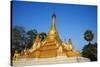 Paya, Temple and Monastery, Mawlamyine (Moulmein), Mon State, Myanmar (Burma), Asia-Tuul-Stretched Canvas