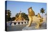 Paya, Temple and Monastery, Mawlamyine (Moulmein), Mon State, Myanmar (Burma), Asia-Tuul-Stretched Canvas