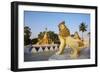 Paya, Temple and Monastery, Mawlamyine (Moulmein), Mon State, Myanmar (Burma), Asia-Tuul-Framed Photographic Print