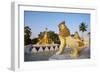 Paya, Temple and Monastery, Mawlamyine (Moulmein), Mon State, Myanmar (Burma), Asia-Tuul-Framed Photographic Print