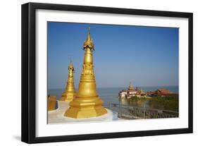 Paya Yele, Monastery, Floating Temple-Tuul-Framed Photographic Print