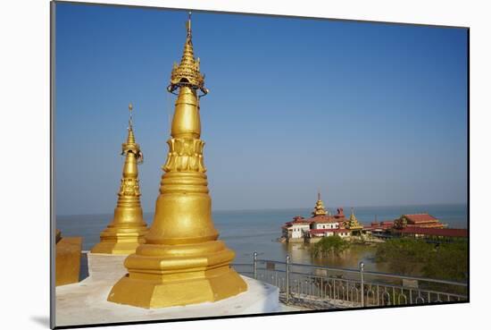 Paya Yele, Monastery, Floating Temple-Tuul-Mounted Photographic Print