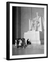 Paying Homage to Lincoln-William J. Smith-Framed Premium Photographic Print