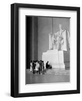 Paying Homage to Lincoln-William J. Smith-Framed Photographic Print