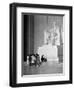 Paying Homage to Lincoln-William J. Smith-Framed Photographic Print