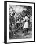 Paying Rent in Saxon Times-Ernest Prater-Framed Giclee Print