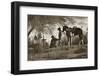 Paying Respect-Barry Hart-Framed Giclee Print