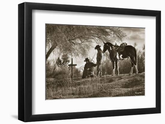 Paying Respect-Barry Hart-Framed Giclee Print