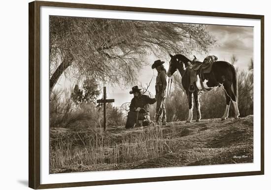 Paying Respect-Barry Hart-Framed Giclee Print