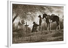 Paying Respect-Barry Hart-Framed Giclee Print