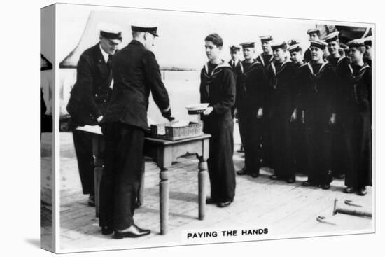 Paying the Hands, 1937-null-Stretched Canvas