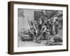 'Paying the Harvesters', 1882, (1911)-Leon-Augustin Lhermitte-Framed Giclee Print