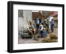 Paying the Harvesters, 1882-Leon-Augustin Lhermitte-Framed Giclee Print