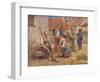Paying the Harvesters-Léon Augustin L'hermitte-Framed Giclee Print