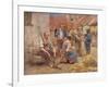 Paying the Harvesters-Léon Augustin L'hermitte-Framed Giclee Print