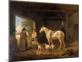 Paying the Ostler-George Morland-Mounted Giclee Print