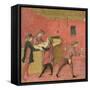 Payment of Salaries to the Night Watchmen in the Camera Del Comune of Siena-null-Framed Stretched Canvas