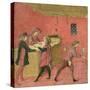 Payment of Salaries to the Night Watchmen in the Camera Del Comune of Siena-null-Stretched Canvas
