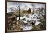 Payment of the Tax at Bethlehem-Pieter Brueghel the Younger-Framed Giclee Print