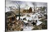 Payment of the Tax at Bethlehem-Pieter Brueghel the Younger-Stretched Canvas