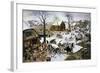 Payment of the Tax at Bethlehem-Pieter Brueghel the Younger-Framed Giclee Print