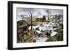 Payment of the Tax at Bethlehem-Pieter Brueghel the Younger-Framed Giclee Print